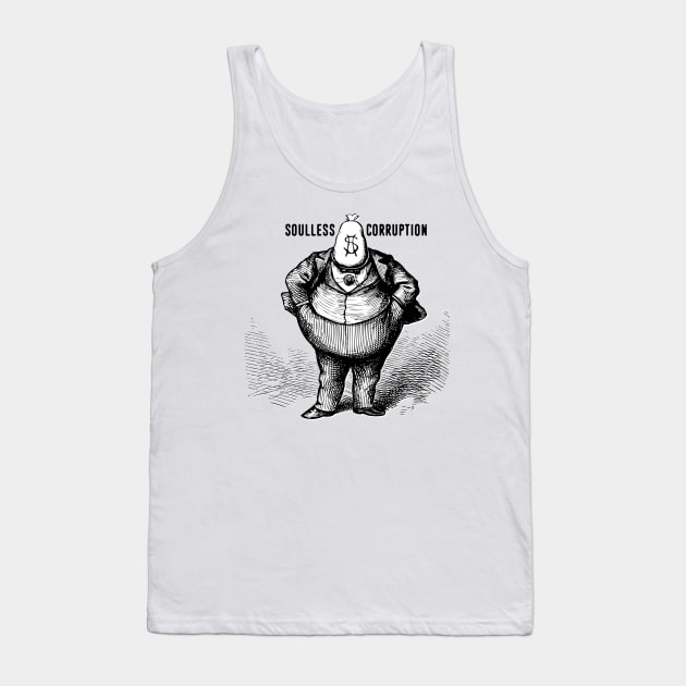 Soulless Corruption No. 1: The American Way Tank Top by Puff Sumo